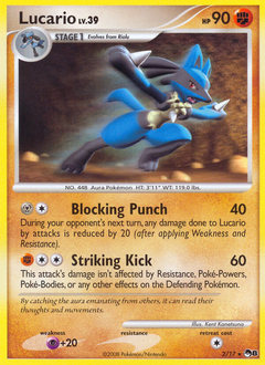 Lucario card art