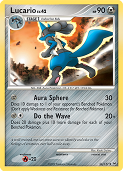 Lucario card art