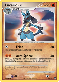 Lucario card art