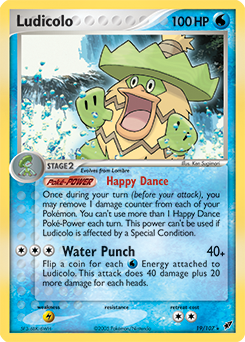 Ludicolo card art