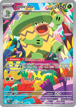 Ludicolo card art