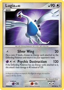 Lugia card art