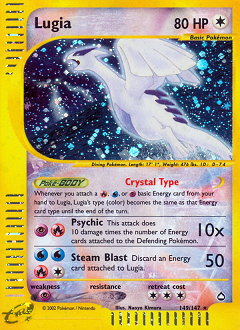 Lugia card art
