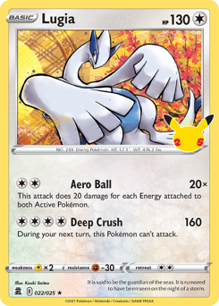 Lugia card art