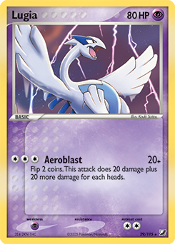 Lugia card art