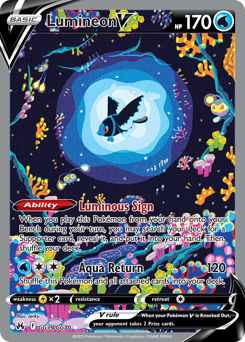 Lumineon V card art