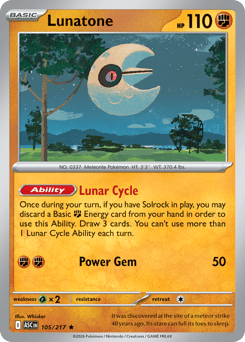 Lunatone card art