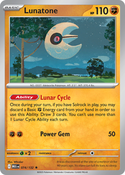 Lunatone card art