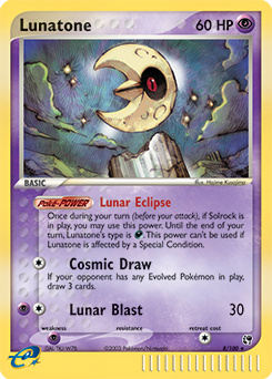 Lunatone card art