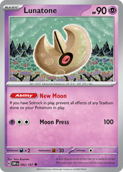 Lunatone card art
