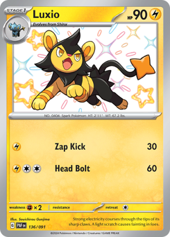 Luxio card art