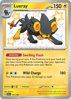 Luxray card art
