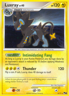 Luxray card art