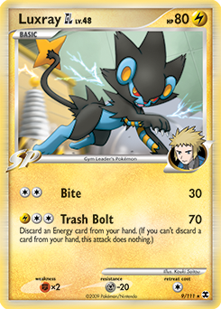 Luxray GL card art