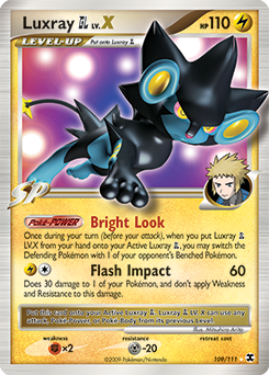 Luxray GL LV.X card art