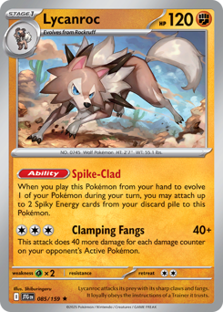 Lycanroc card art