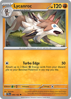 Lycanroc card art