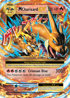 M Charizard-EX card art