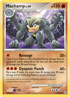 Machamp card art