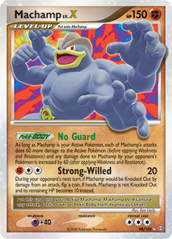 Machamp LV.X card art
