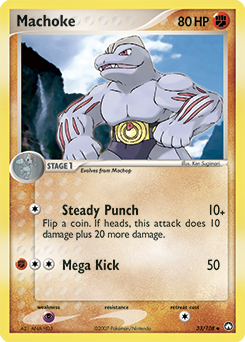Machoke card art