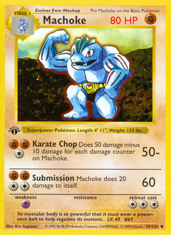 Machoke card art