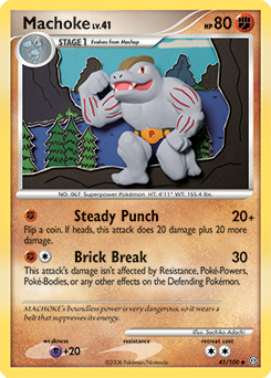 Machoke card art