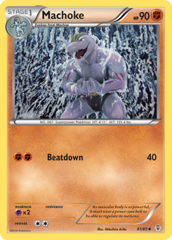 Machoke card art