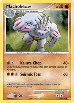 Machoke card art