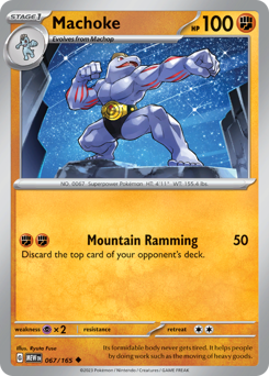 Machoke card art