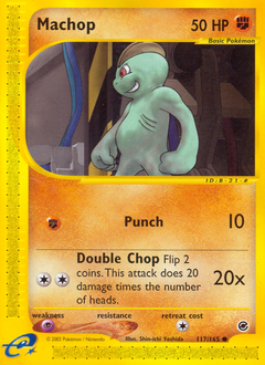 Machop card art