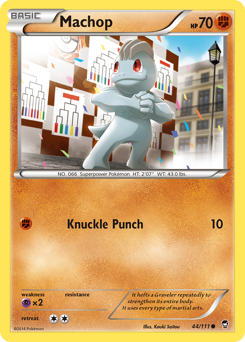 Machop card art
