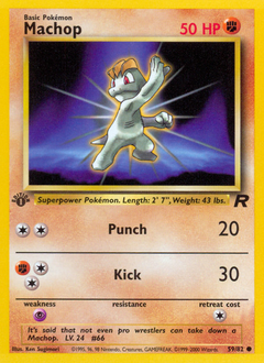 Machop card art