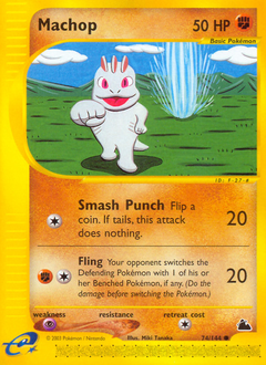 Machop card art