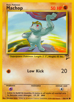 Machop card art