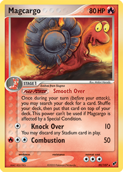 Magcargo card art