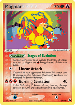 Magmar card art