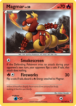 Magmar card art