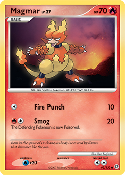 Magmar card art