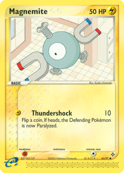 Magnemite card art