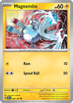 Magnemite card art