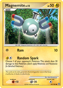 Magnemite card art