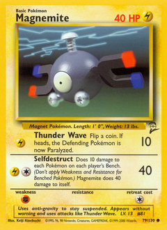 Magnemite card art