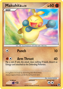 Makuhita card art