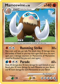 Mamoswine card art