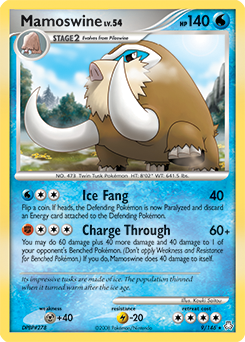 Mamoswine card art