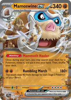 Mamoswine ex card art