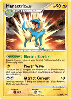 Manectric card art