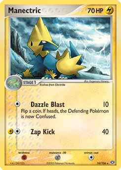 Manectric card art