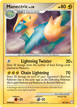 Manectric card art